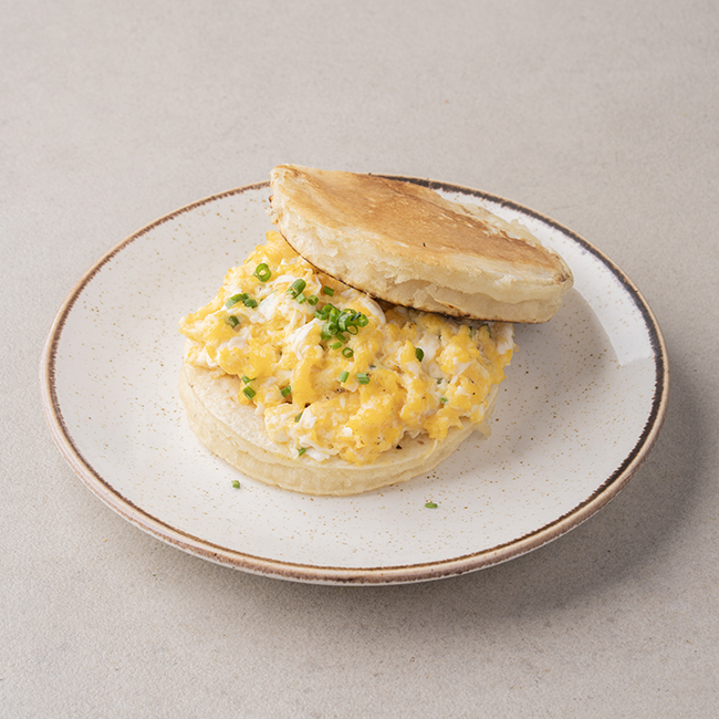 Fried Egg English Muffin Sandwich